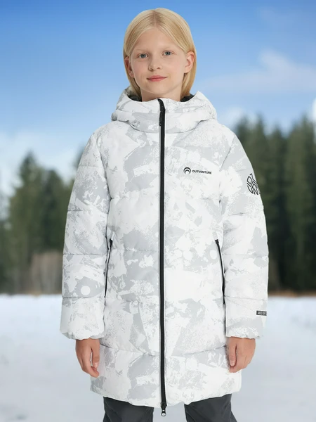 Пуховик, серый, арт. 137382out-a2