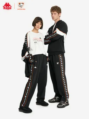 Брюки Kappa x Virtus.pro, черный, арт. 139285KAP-99