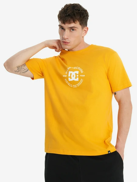 Футболка мужская DC Shoes Essy Dorrington, желтый, арт. 25942