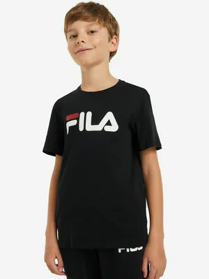 Футболка для мальчиков FILA, черный, арт. 25947