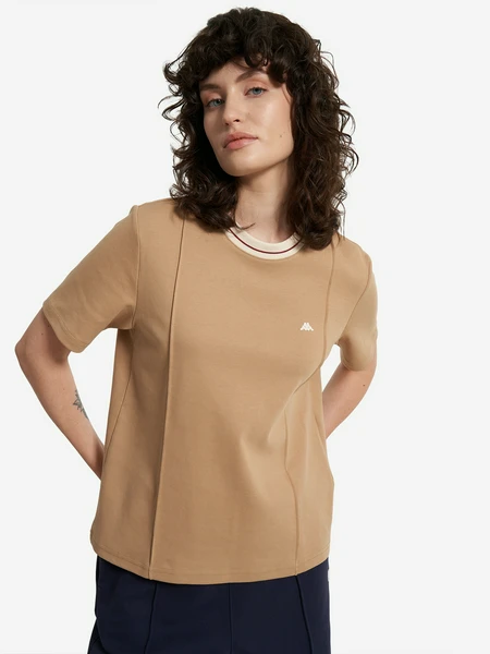 Футболка женская Robe di Kappa, бежевый, арт. 25948