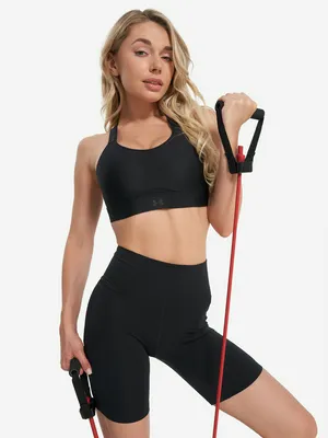 Спортивный топ бра Under Armour Infinity Strappy, черный, арт. 1389827U0F-001