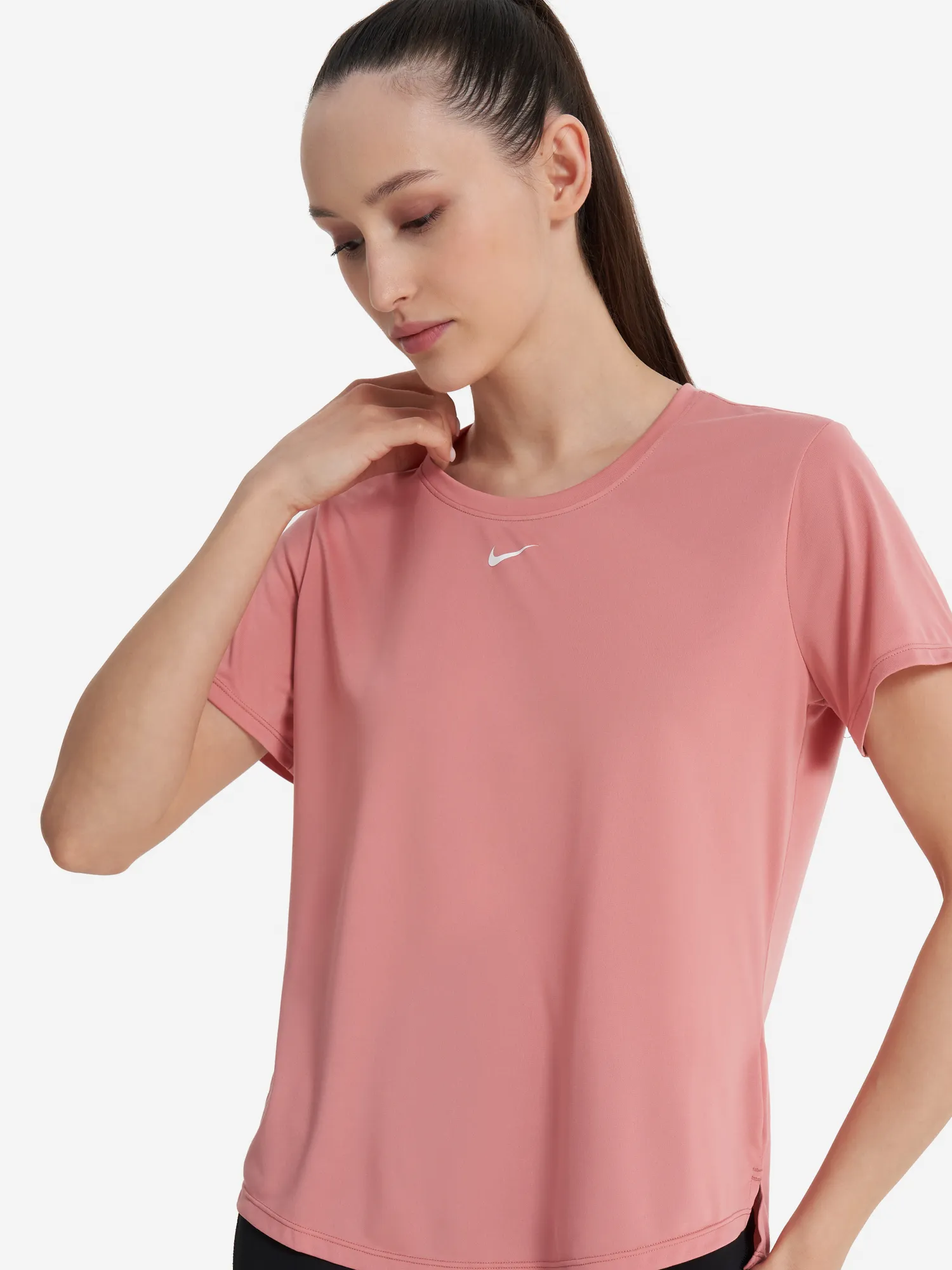 Футболка Nike Fitness One Dri-Fit, розовый, арт. dd0638n06-618