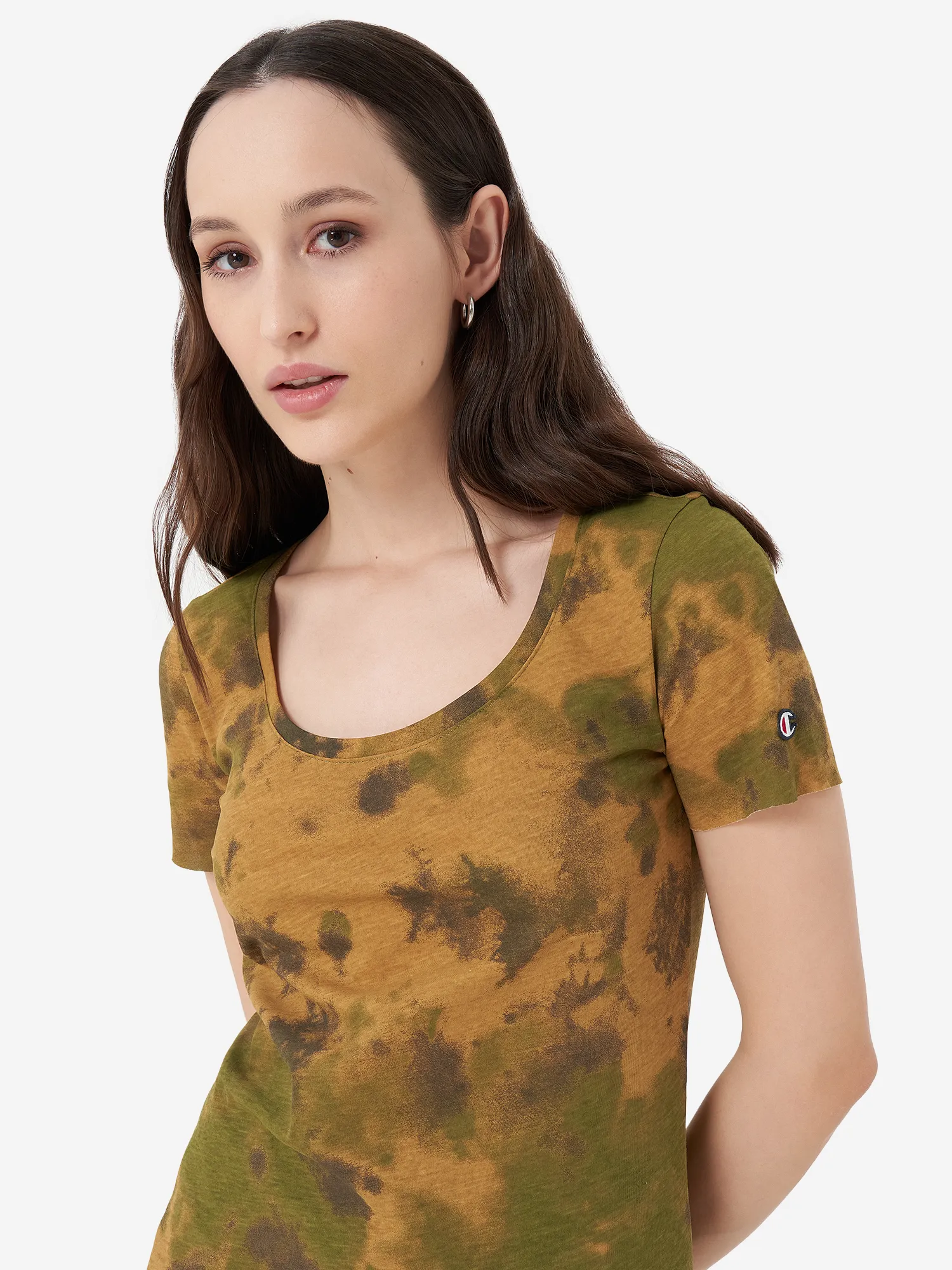 Майка Champion женская, зеленый, арт. 117375c0k-gl528