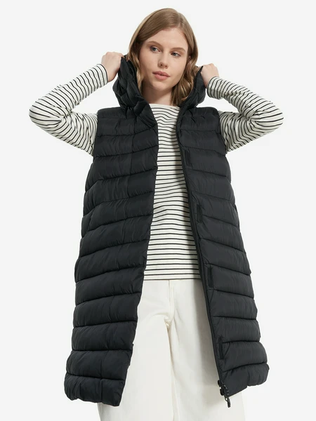 Утепленный женский жилет Northland, черный, арт. 25969