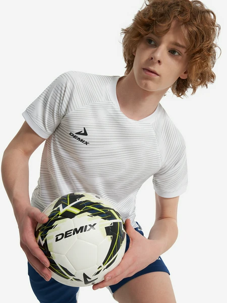 Футболка для мальчиков Demix, белый, арт. 135035dmx-w1