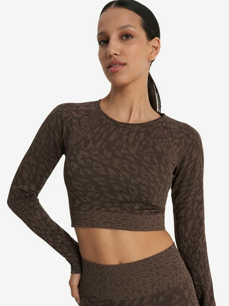 Лонгслив Demix, коричневый, арт. 129909dmx-ff