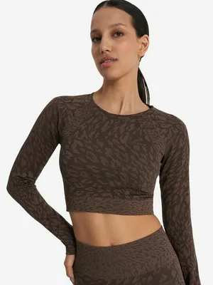 Лонгслив Demix, коричневый, арт. 129909DMX-FF