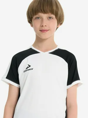 Футболка для мальчиков Demix, белый, арт. 135410DMX-WB
