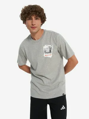 Футболка adidas Photo, серый, арт. JM6444A01