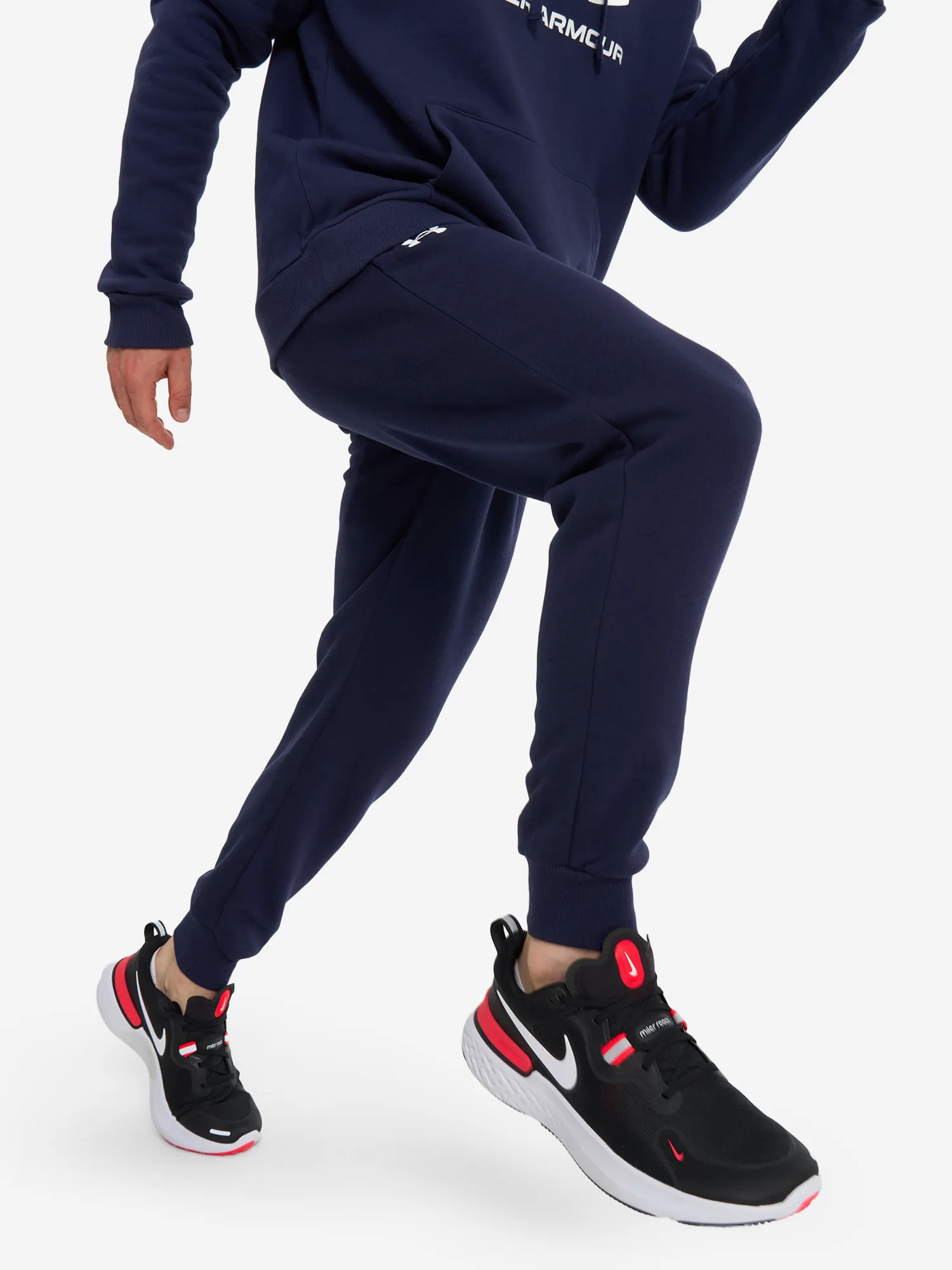 Брюки мужские Under Armour Rival Fleece, синий, арт. 1379774u0f-410