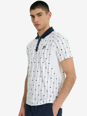 Поло FILA, белый, арт. 134092FLA-W2