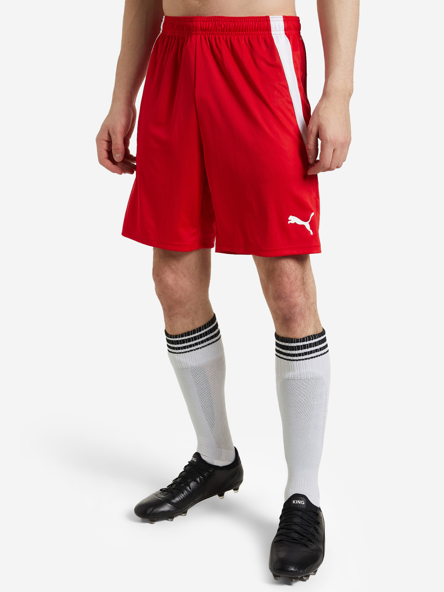 Шорты мужские PUMA teamLIGA, красный, арт. 704924p0p-01