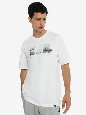 Футболка adidas Lens Tennis, белый, арт. JL9216A01