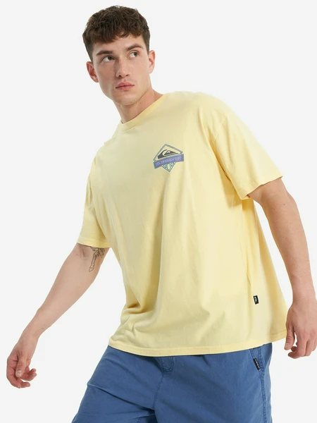 Футболка оверсайз Quiksilver Crystal Jet, желтый, арт. 26068