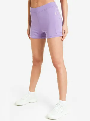 Шорты женские FILA, фиолетовый, арт. 122648fla-v1