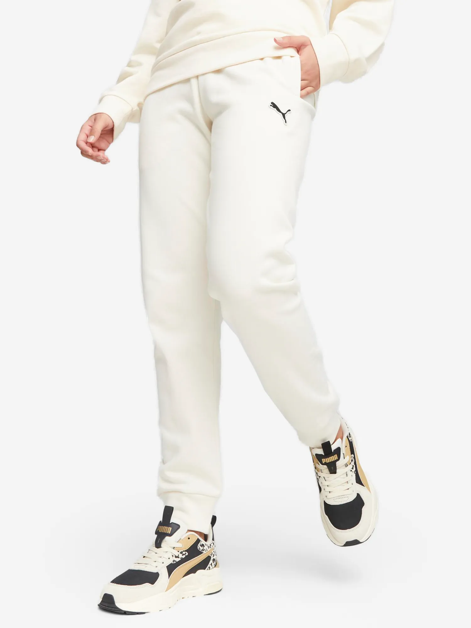 Брюки флисовые PUMA, бежевый, арт. 676805p0p-99