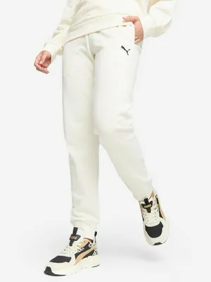 Брюки флисовые PUMA, бежевый, арт. 676805