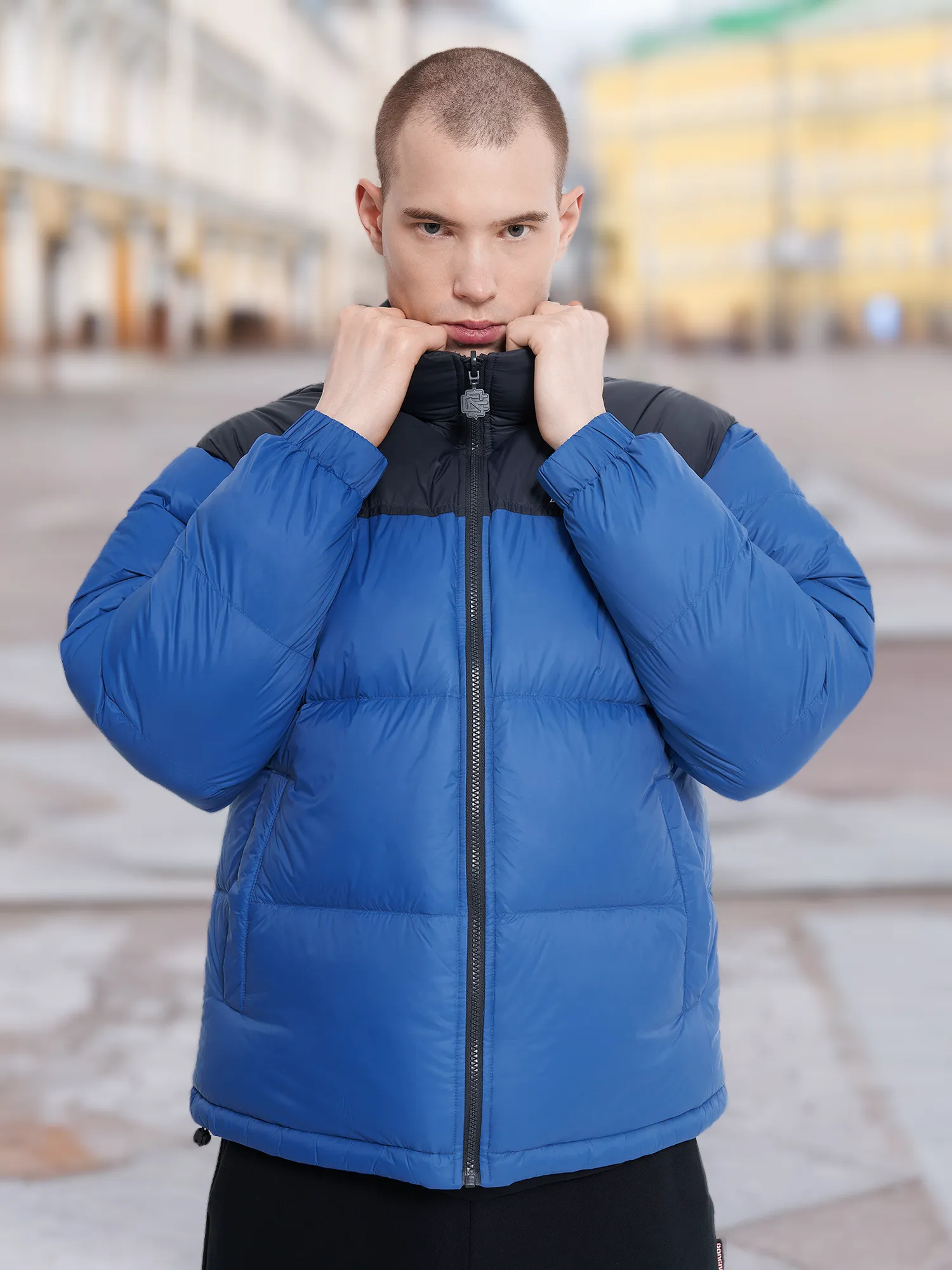 Пуховик мужской, голубой, арт. w552349306-7w361-.