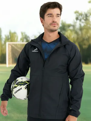 Ветровка мужская Demix Midfielder, черный, арт. 130801dmx-99