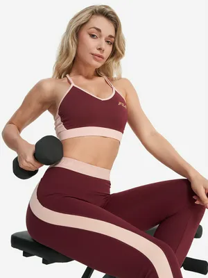 Топ бра спортивный FILA, красный, арт. 133761FLA-HK