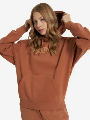 Худи оверсайз FILA, коричневый, арт. 136768