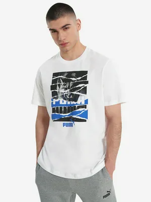 Футболка PUMA Graphic, белый, арт. 688041P0P-02