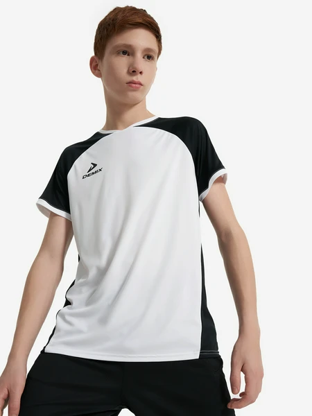 Футболка для мальчиков Demix, белый, арт. 26161