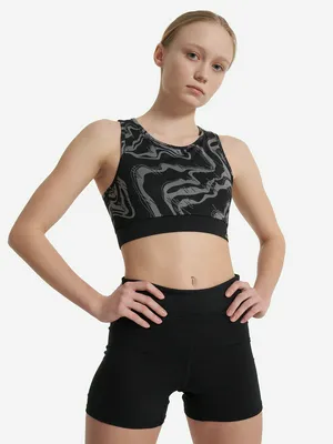 Спортивный топ-бра Demix, черный, арт. 26165