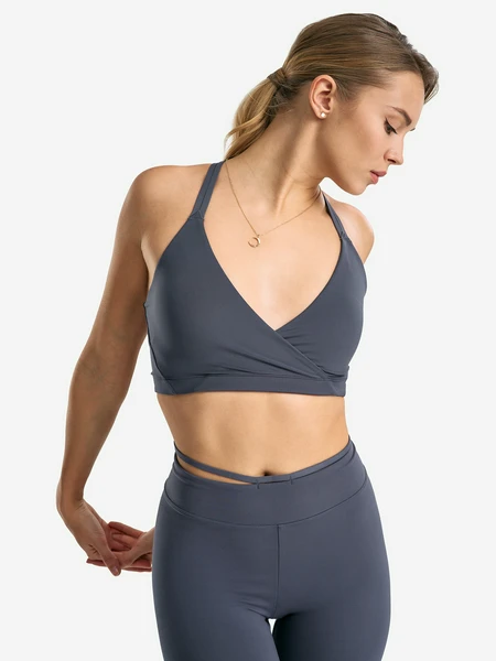 Топ бра спортивный Sensana SelfSecret, серый, арт. 132671s7w-93