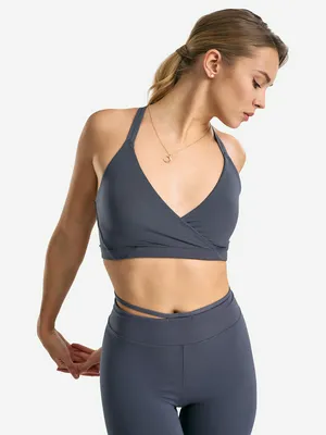 Топ бра спортивный Sensana SelfSecret, серый, арт. 132671S7W-93