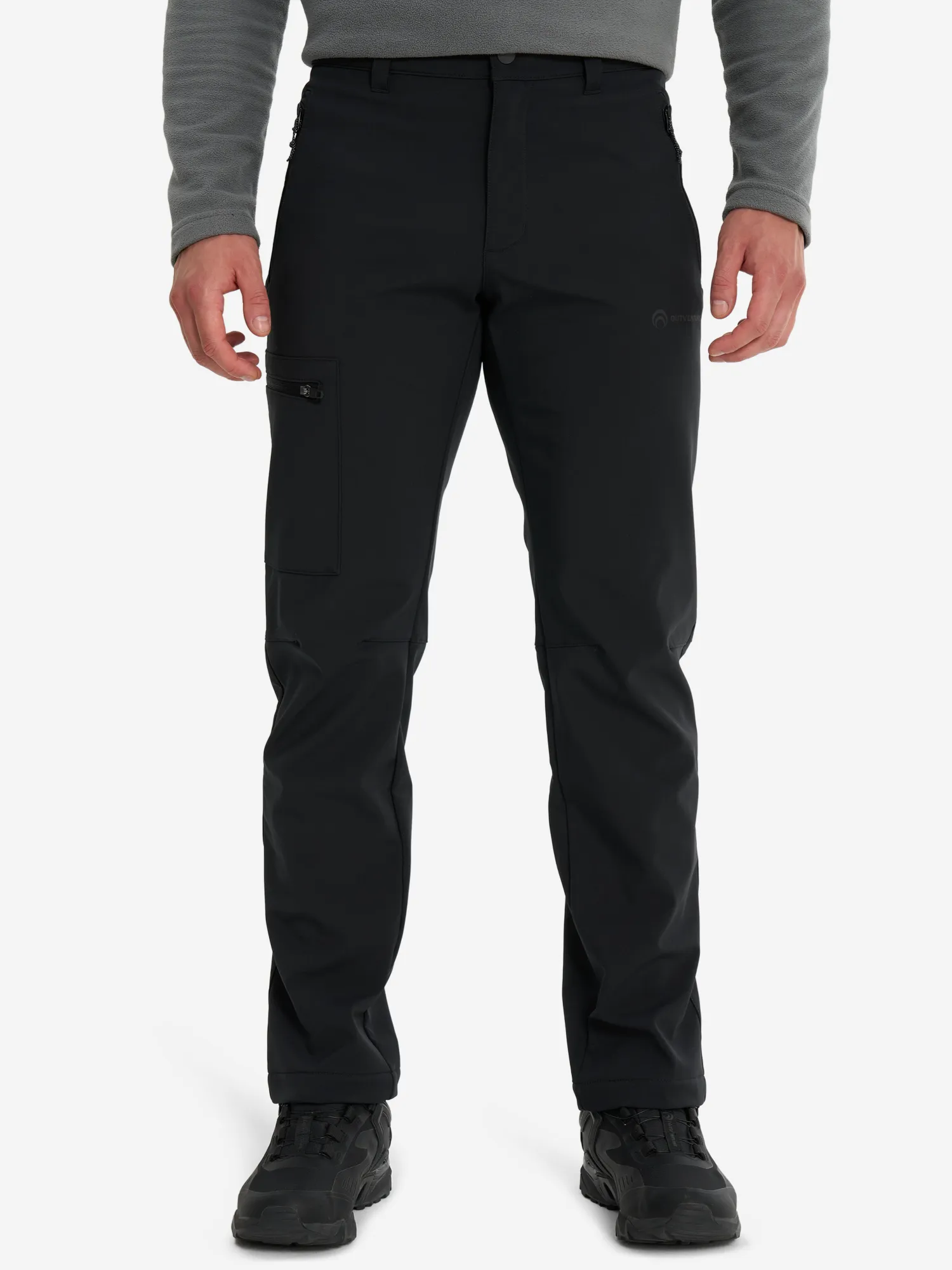 Брюки утепленные мужские Outventure, черный, арт. 129977out-99