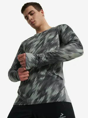 Лонгслив мужской Demix, серый, арт. 138011DMX-AB