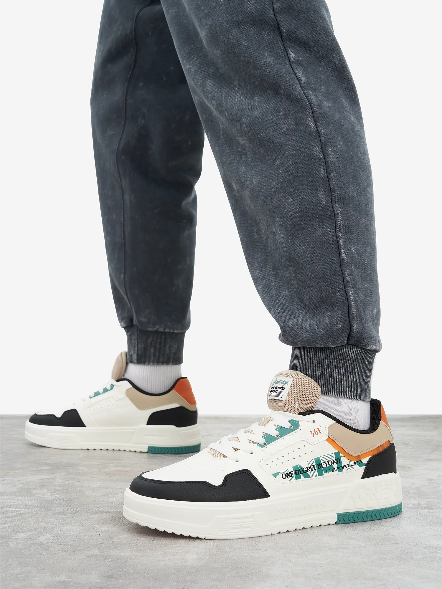 Кеды 361° Explorer Ⅱ, белый, арт. w572246606-3w361-.