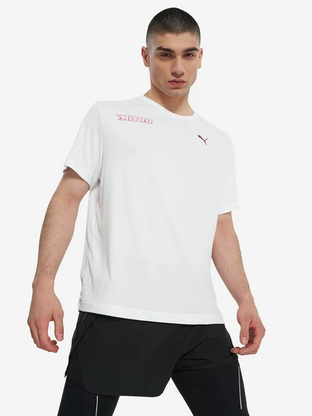 Футболка PUMA Nitro Illustration Graphic, белый, арт. 26215