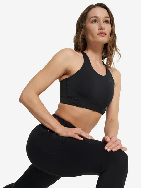 Топ бра спортивный Athlex, черный, арт. 26226