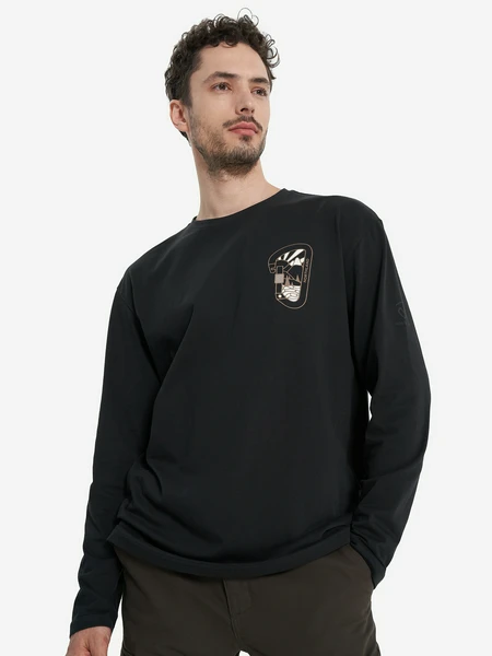 Лонгслив Northland, черный, арт. 26234