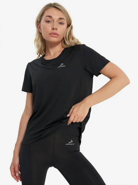 Футболка женская Demix, черный, арт. 136553dmx-99