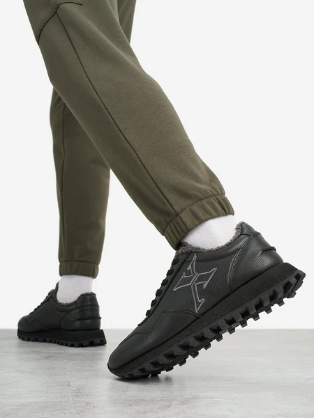 Кроссовки утепленные мужские SAX Folgarida Lth, черный, арт. sam523m12s95-01