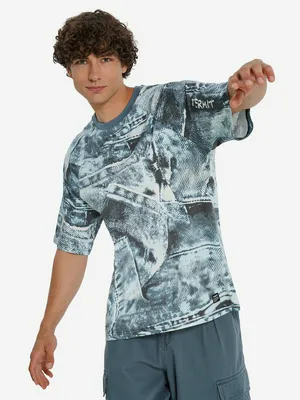 Футболка мужская Termit, синий, арт. 138568TRT-M1