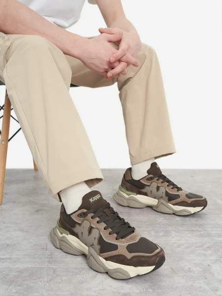 Кроссовки Kappa Pongo Cl, коричневый, арт. 26297