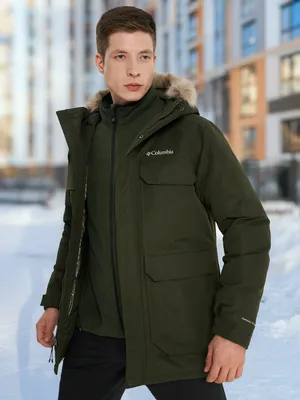 Парка мужская Columbia South Canyon III Long Parka, зеленый, арт. 2159791CLB-366