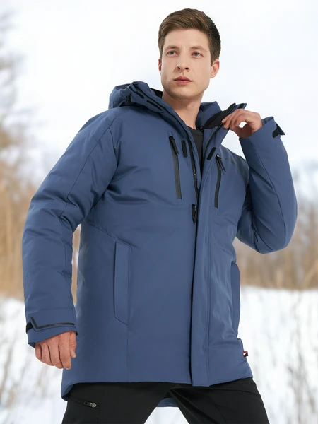 Пуховик мужской Zanier, синий, арт. 26316