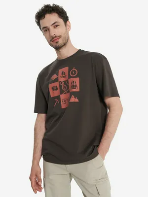 Футболка мужская Northland, коричневый, арт. 138323N16-T4