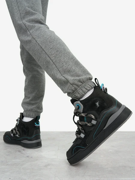 Кеды для мальчиков Termit Offbeat Mid, черный, арт. 26349