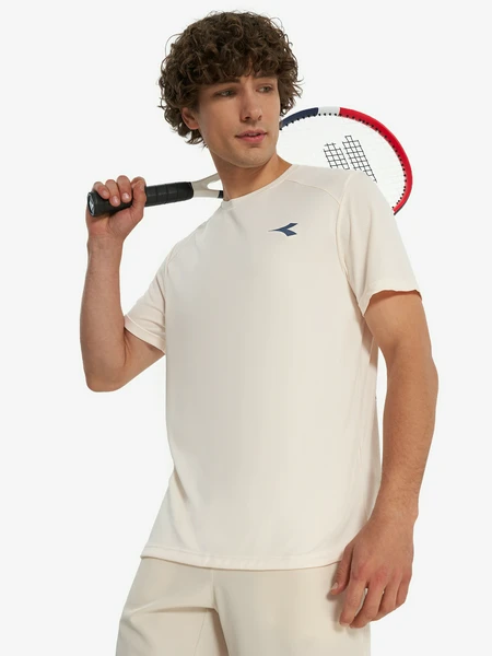 Футболка мужская Diadora, бежевый, арт. 102.182121d07-20009