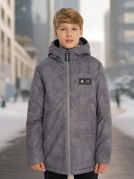 Куртка утепленная, серый, арт. 26368