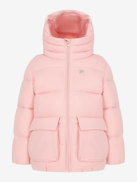 Пуховик для девочек FILA, розовый, арт. 137909fla-x0