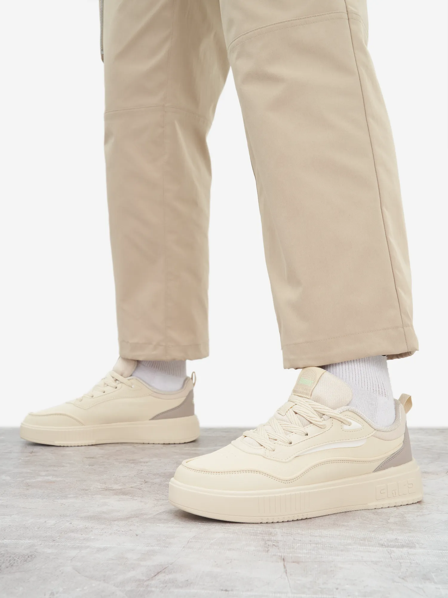 Кеды женские Erke, бежевый, арт. 12124201223-406e1m-.