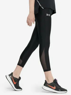 Легинсы для девочек Under Armour, черный, арт. 1373950U0F-001